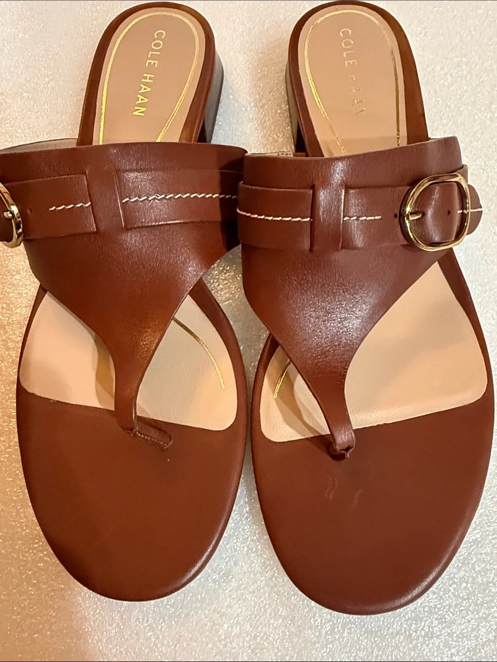 Cole Haan Womens Gayle Thong Sandals 10.5 New